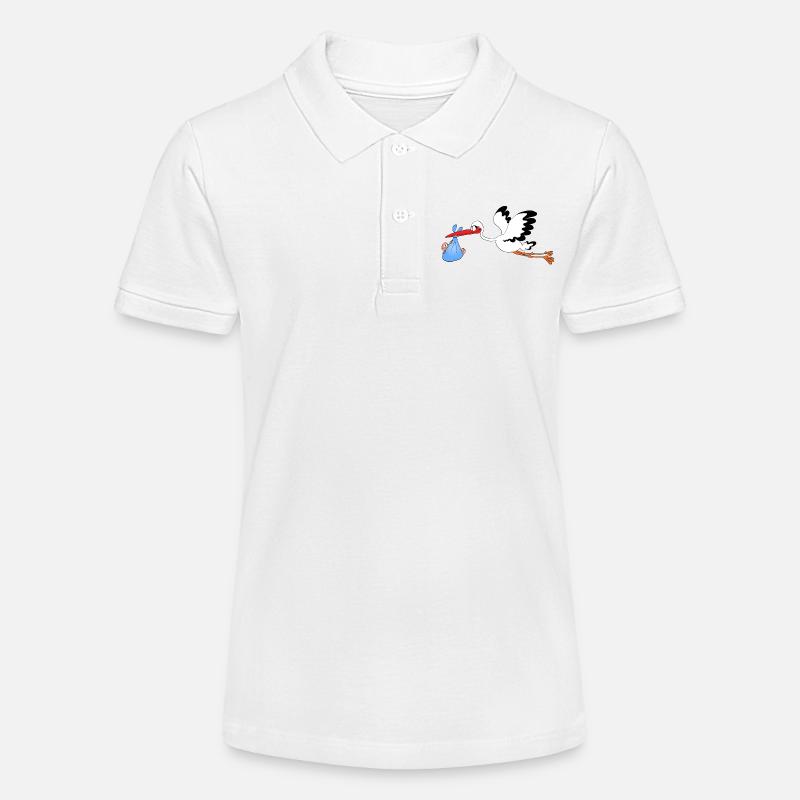C'est un garçon ! - Polo bio MINI SPRINTER Stanley/Stella Ado - blanc