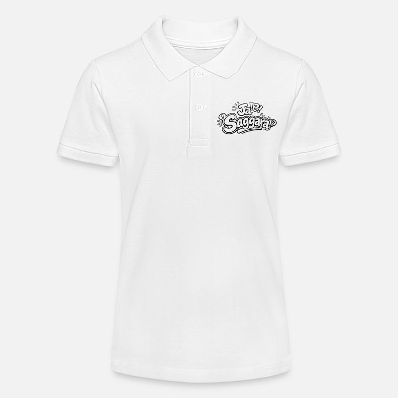 Ja Saggara - Polo bio MINI SPRINTER Stanley/Stella Ado - blanc