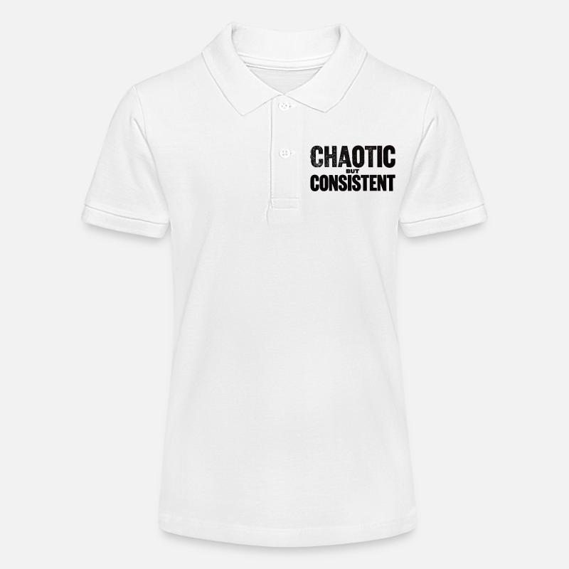 Chaotique-mais-cohérent - Polo bio MINI SPRINTER Stanley/Stella Ado - blanc