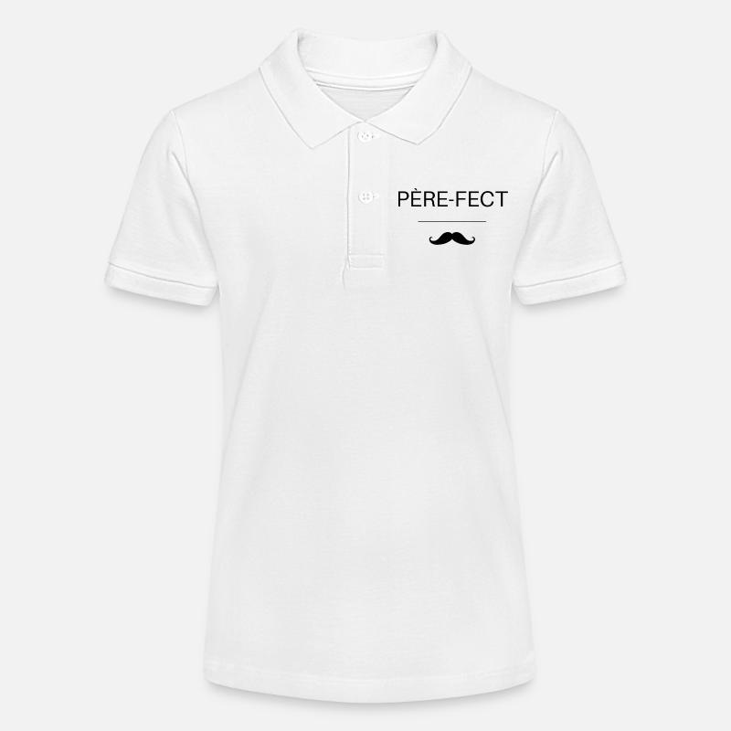 Pèrefect - Polo bio MINI SPRINTER Stanley/Stella Ado - blanc