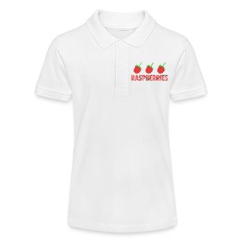 FRAMBOISES - Polo bio MINI SPRINTER Stanley/Stella Ado - blanc - Devant