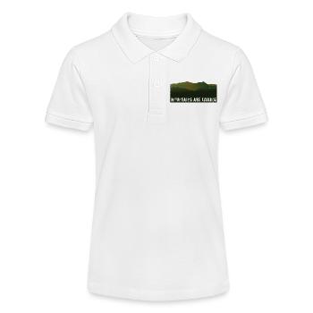 Les montagnes vous appellent | Panorama - Polo bio MINI SPRINTER Stanley/Stella Ado - blanc - Devant