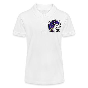 Igel - Stanley/Stella Teenager Bio-Poloshirt MINI SPRINTER - Weiß - Vorne