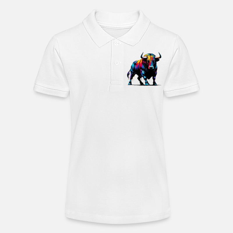 Taureau - Polo bio MINI SPRINTER Stanley/Stella Ado - blanc