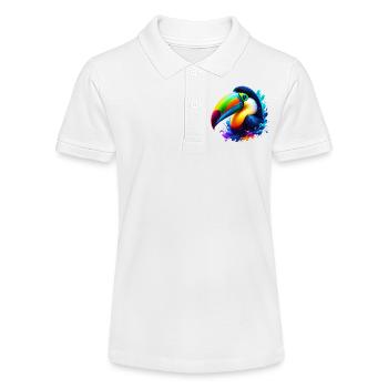 Toucan - Polo bio MINI SPRINTER Stanley/Stella Ado - blanc - Devant