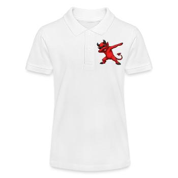 Diable Dab - Polo bio MINI SPRINTER Stanley/Stella Ado - blanc - Devant