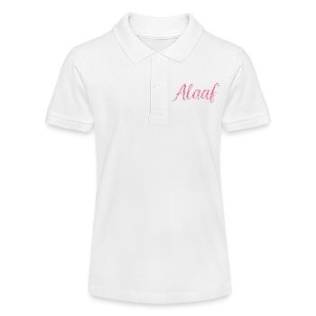 Idée de costume pour le carnaval de Cologne pour la chemise Alaaf - Polo bio MINI SPRINTER Stanley/Stella Ado - blanc - Devant