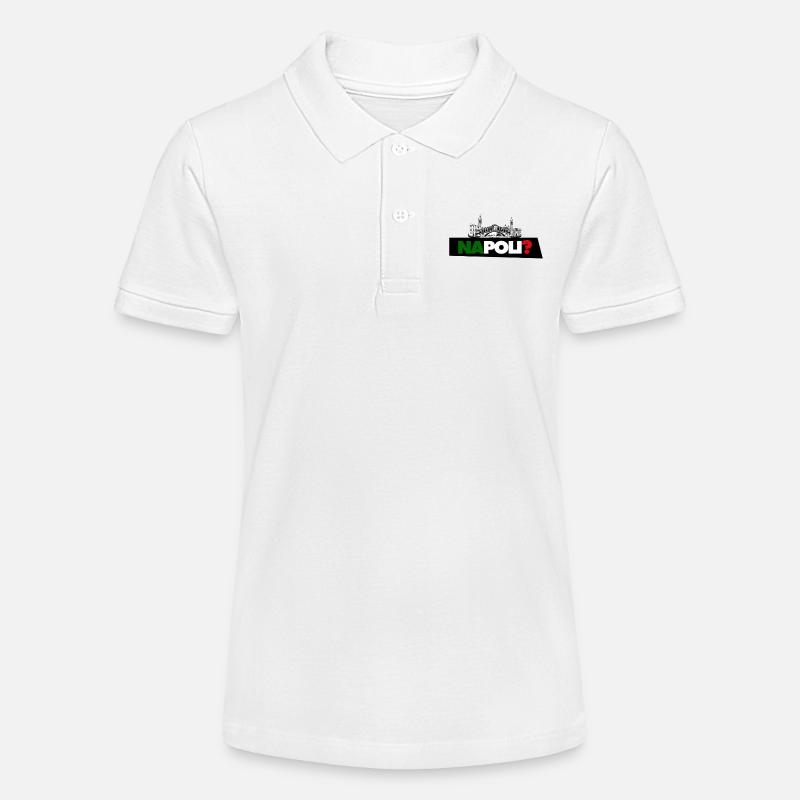 Naples? - Polo bio MINI SPRINTER Stanley/Stella Ado - blanc
