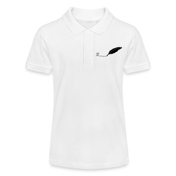 stylo à écrire - Polo bio MINI SPRINTER Stanley/Stella Ado - blanc - Devant