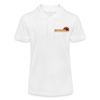 Deltaplane rétro vintage - Polo bio MINI SPRINTER Stanley/Stella Ado - blanc - Devant