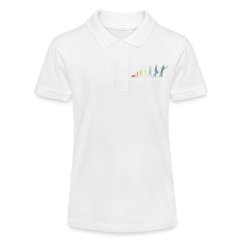 Évolution du dard - Polo bio MINI SPRINTER Stanley/Stella Ado - blanc - Devant