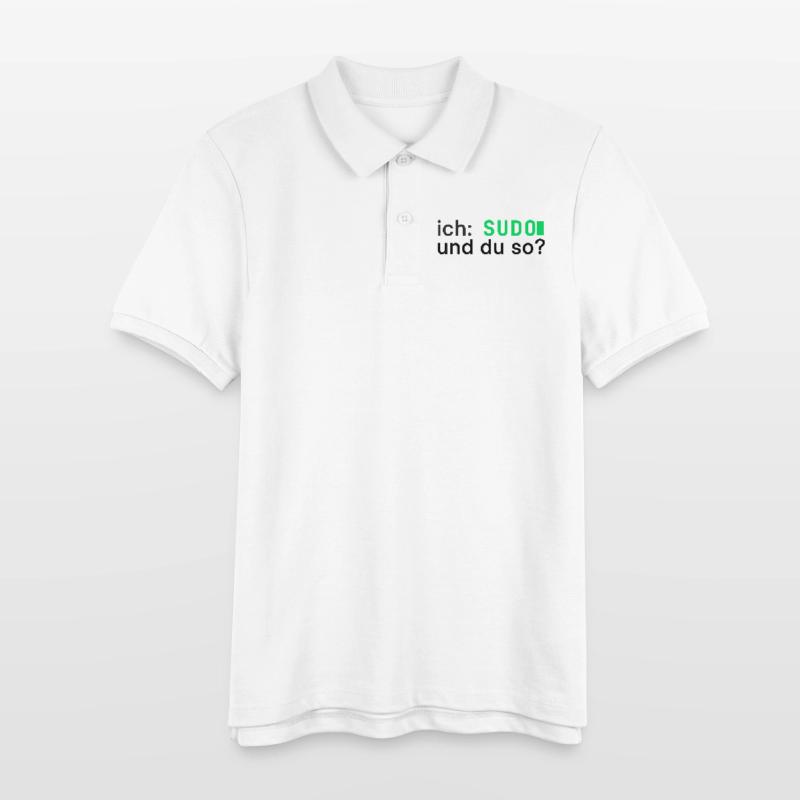 ich: SUDO und du so? Linux Programmierer - dunkel Stanley/Stella Teenager Bio-Poloshirt MINI SPRINTER