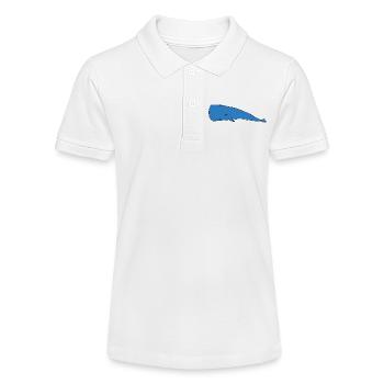 Drôle paresseux cachalot dormir Design Ocean Life - Polo bio MINI SPRINTER Stanley/Stella Ado - blanc - Devant