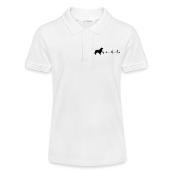 Chien - Polo bio MINI SPRINTER Stanley/Stella Ado - blanc - Devant