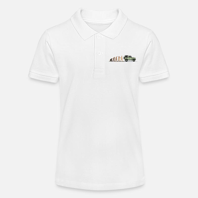 Defender Evolution 90 Couleur - Polo bio MINI SPRINTER Stanley/Stella Ado - blanc