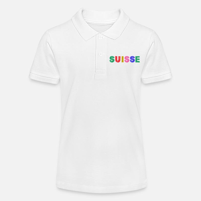 SUISSE - Polo bio MINI SPRINTER Stanley/Stella Ado - blanc