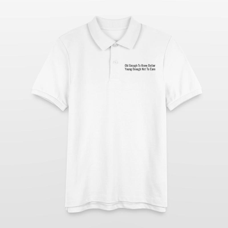 Old enough, let us know – young enough, it doesn't matter Stanley/Stella Teen Organic Polo Shirt MINI SPRINTER