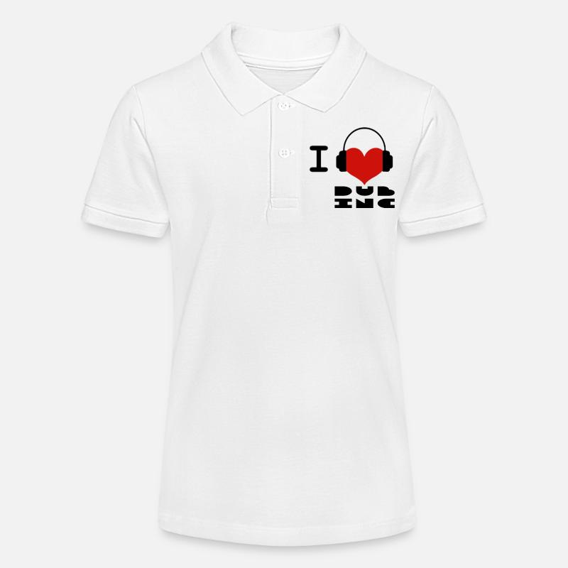 I Love Dub Inc - Polo bio MINI SPRINTER Stanley/Stella Ado - blanc