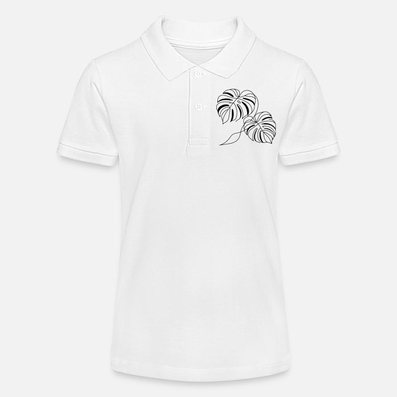 Monstera - Polo bio MINI SPRINTER Stanley/Stella Ado - blanc