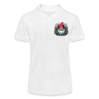 Gnom - Stanley/Stella Teenager Bio-Poloshirt MINI SPRINTER - Weiß - Vorne