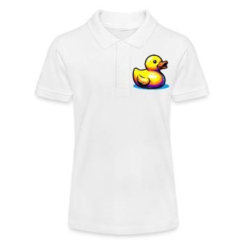Caneton Canard Canard Canard - Polo bio MINI SPRINTER Stanley/Stella Ado - blanc - Devant