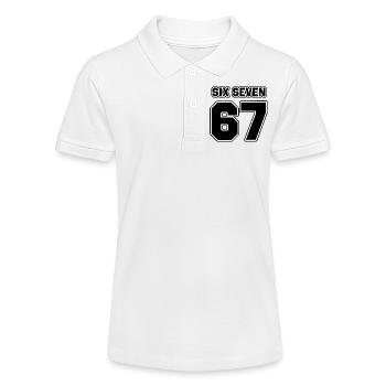 67 Six Seven - Stanley/Stella Teenager Bio-Poloshirt MINI SPRINTER - Weiß - Vorne