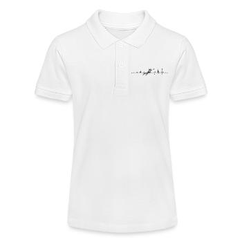 Heartbeat Ski - Polo bio MINI SPRINTER Stanley/Stella Ado - blanc - Devant