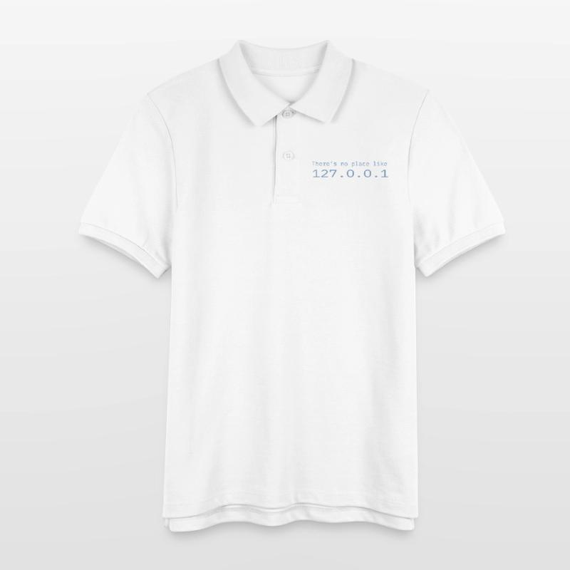 Programmer Nerd IT No place like Localhost Stanley/Stella Teen Organic Polo Shirt MINI SPRINTER