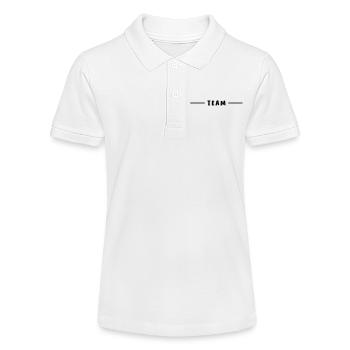 Team Linie - Stanley/Stella Teenager Bio-Poloshirt MINI SPRINTER - Weiß - Vorne