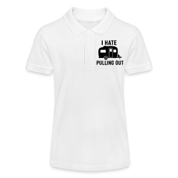 I Hate Pulling Out Trailer Design - Stanley/Stella Teenager Bio-Poloshirt MINI SPRINTER - Weiß - Vorne
