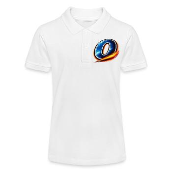 Motif stylé numéro 0 dans un look sportif - Polo bio MINI SPRINTER Stanley/Stella Ado - blanc - Devant