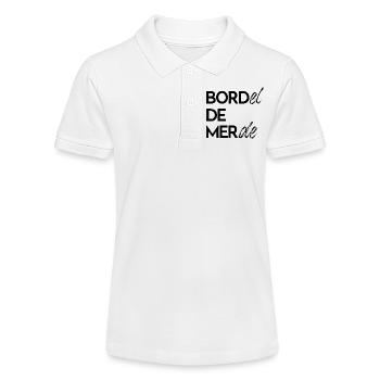 Bordel de merde - Polo bio MINI SPRINTER Stanley/Stella Ado - blanc - Devant