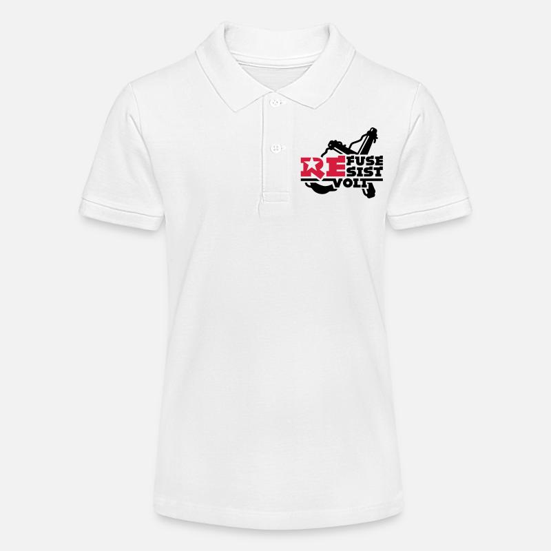 révolté - Polo bio MINI SPRINTER Stanley/Stella Ado - blanc