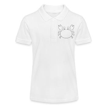 Contour du crabe - Polo bio MINI SPRINTER Stanley/Stella Ado - blanc - Devant