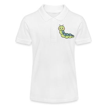 Chenille - Polo bio MINI SPRINTER Stanley/Stella Ado - blanc - Devant
