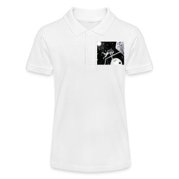 Explorateur spatial en orbite - Polo bio MINI SPRINTER Stanley/Stella Ado - blanc - Devant