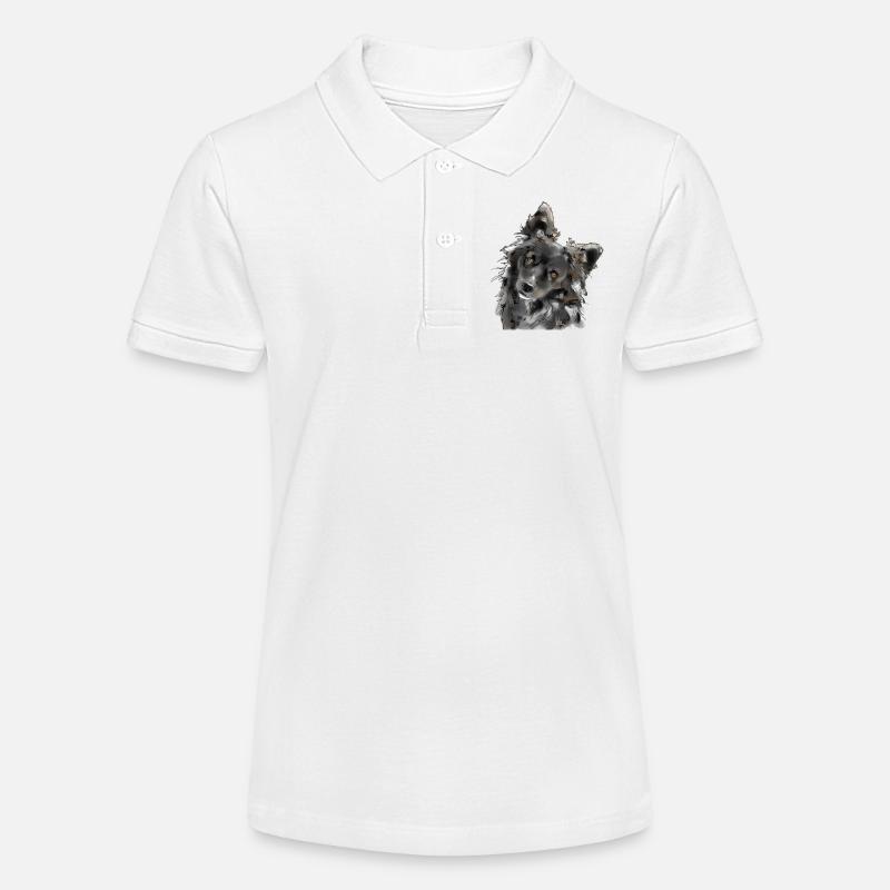 Berger australien - Polo bio MINI SPRINTER Stanley/Stella Ado - blanc