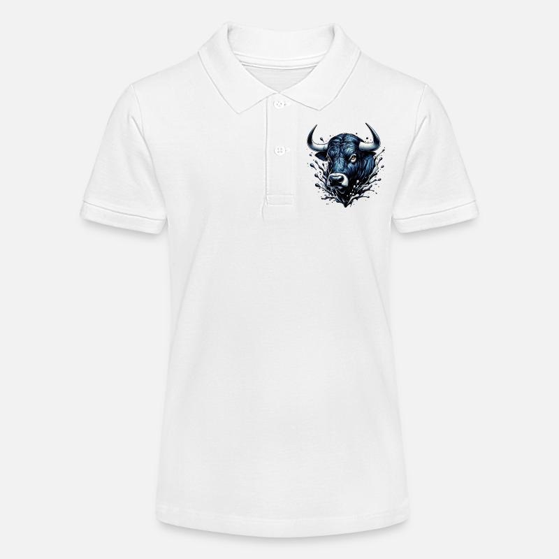 Taureau - Polo bio MINI SPRINTER Stanley/Stella Ado - blanc