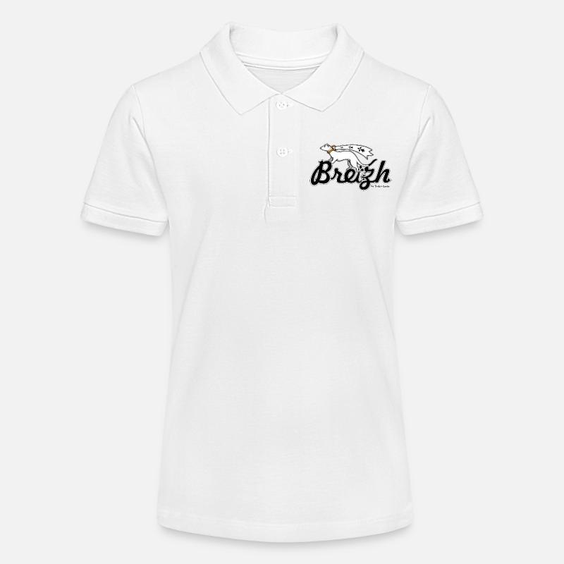Breizh (Bretagne) - Polo bio MINI SPRINTER Stanley/Stella Ado - blanc