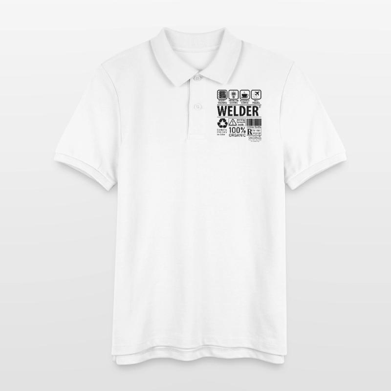 Welder multi tasking problem solving requires Stanley/Stella Teen Organic Polo Shirt MINI SPRINTER