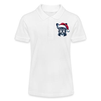 Frenchie präsentiert - Stanley/Stella Teenager Bio-Poloshirt MINI SPRINTER - Weiß - Vorne