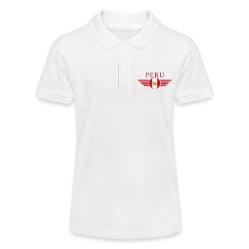 J’aime le Pérou, T-Shirt Design Style Élégance - Polo bio MINI SPRINTER Stanley/Stella Ado - blanc - Devant