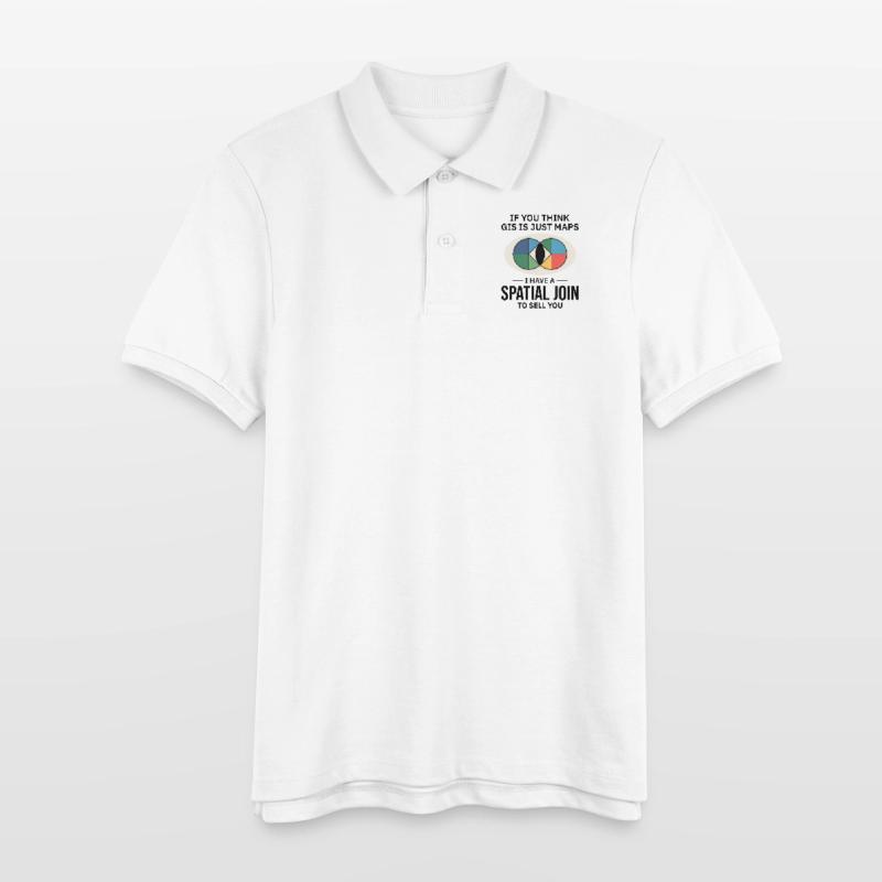 GIS Spatial Join Map Data Analysis Stanley/Stella Teen Organic Polo Shirt MINI SPRINTER