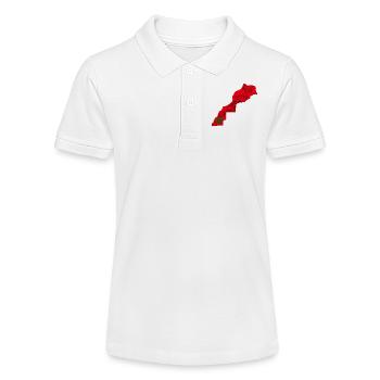 MOROCCO - Stanley/Stella Teen Organic Polo Shirt MINI SPRINTER - white - Front