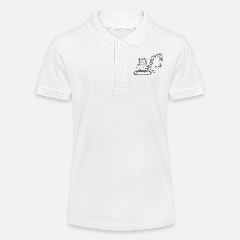 Pelleteuse - Polo bio MINI SPRINTER Stanley/Stella Ado - blanc