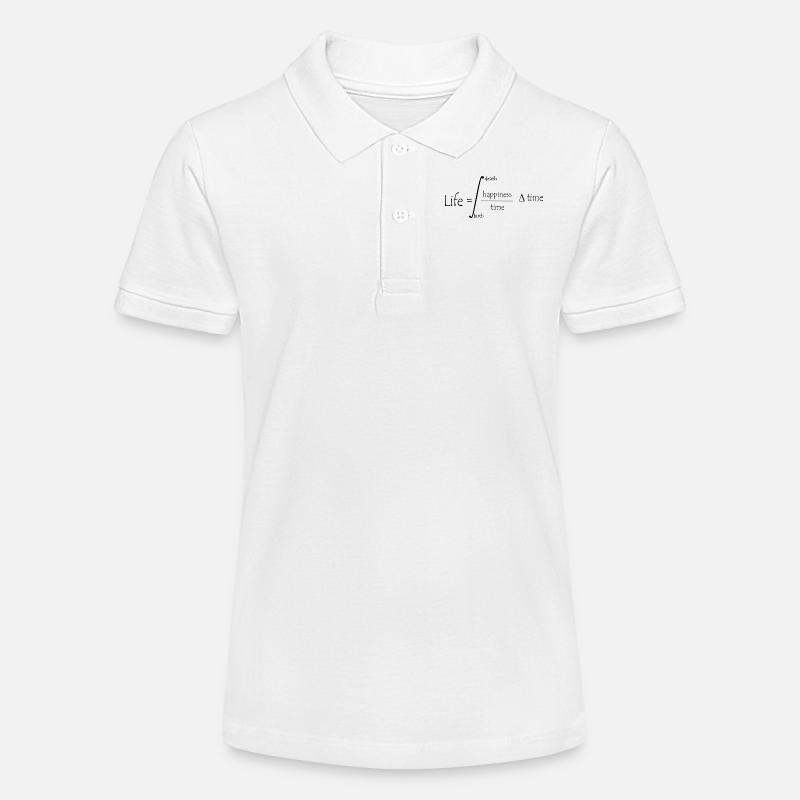 Life equation - Polo bio MINI SPRINTER Stanley/Stella Ado - blanc
