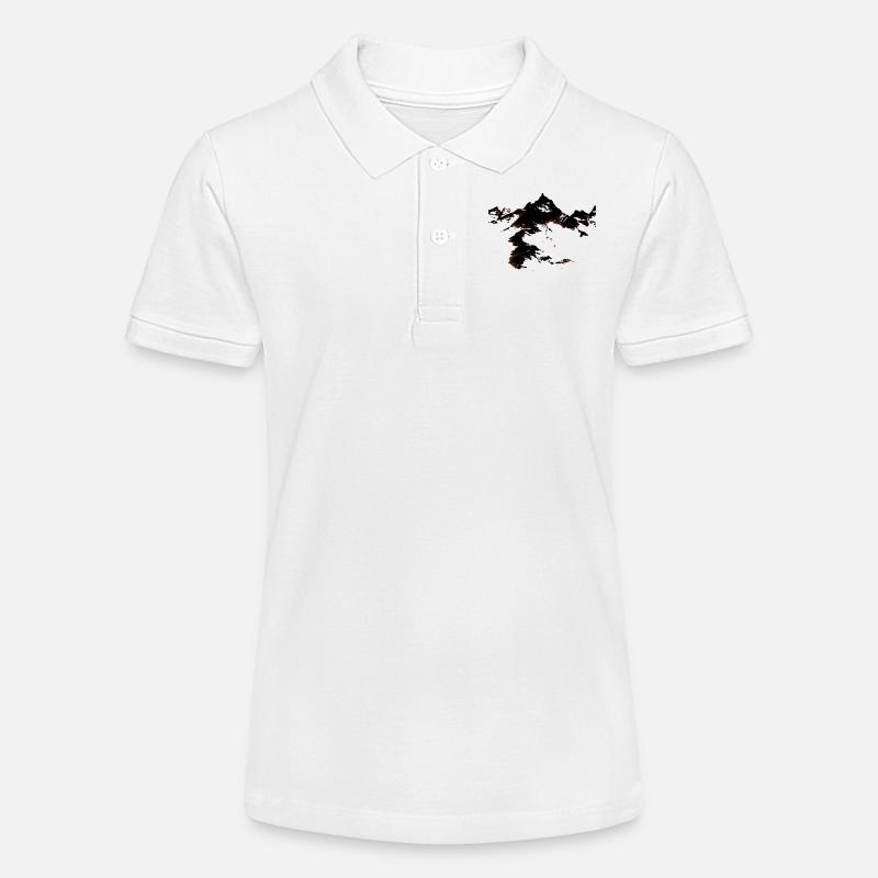 simple, montagne - Polo bio MINI SPRINTER Stanley/Stella Ado - blanc