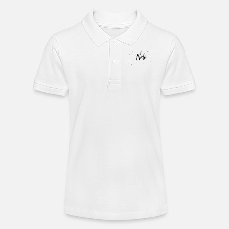 Nele - Stanley/Stella Teenager Bio-Poloshirt MINI SPRINTER - Weiß