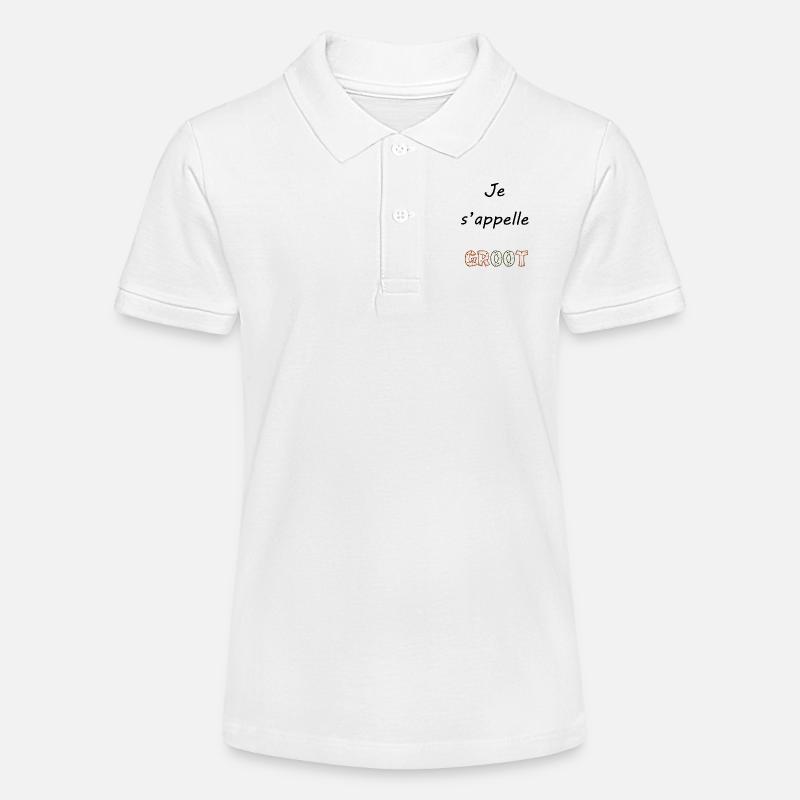groot - Polo bio MINI SPRINTER Stanley/Stella Ado - blanc