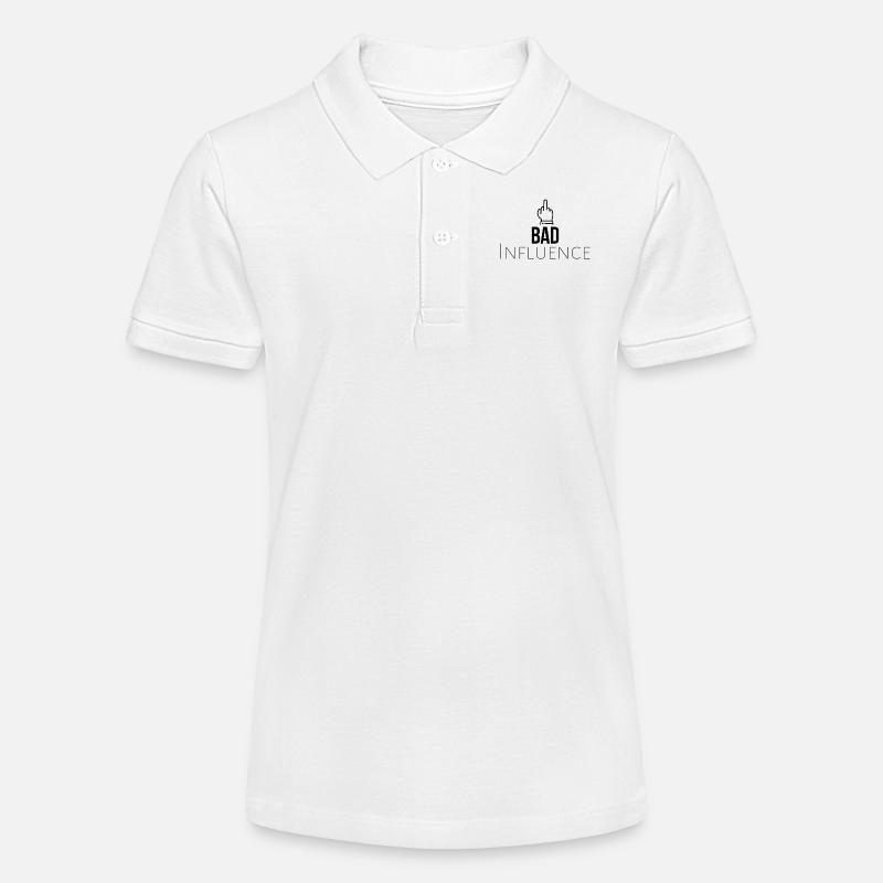 Bad Influence - Polo bio MINI SPRINTER Stanley/Stella Ado - blanc
